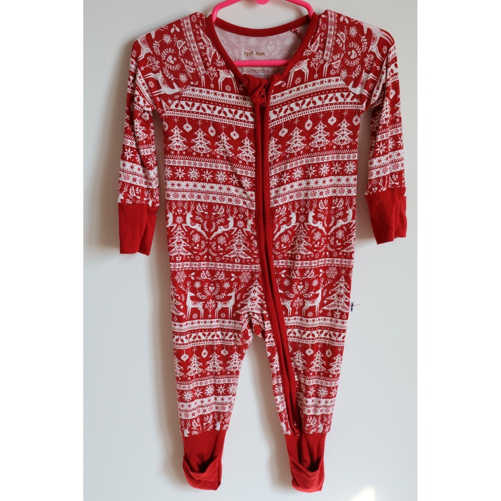 Little Sleepies Reindeer Cheer Zippy 3-6 Months
